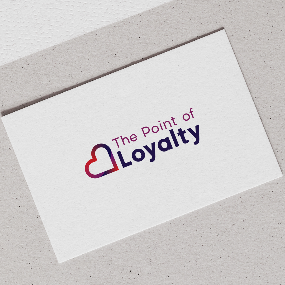 Corporate Rebrand for The Point of Loyalty