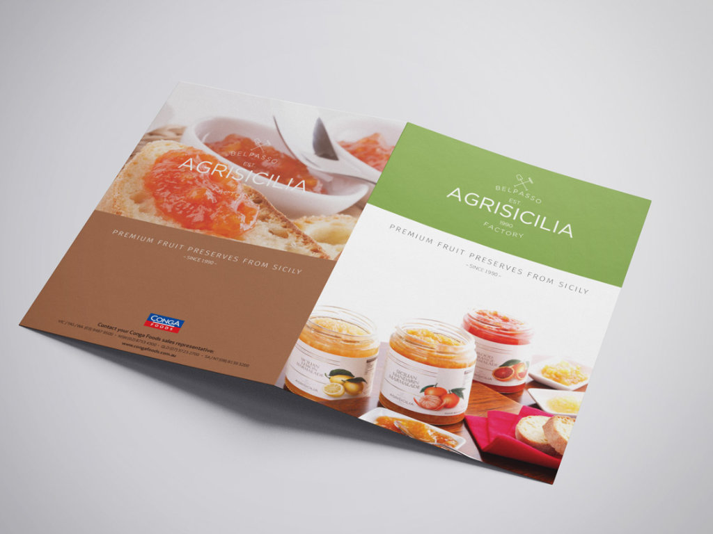 Leaflet Design for Agrisicilia